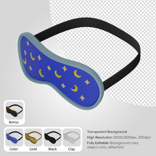 3d slaapmasker