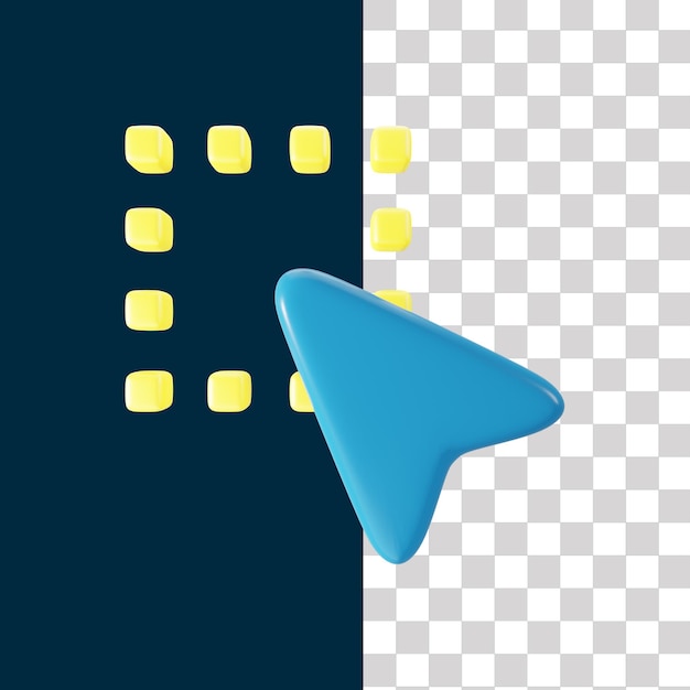 3D Slection Icon