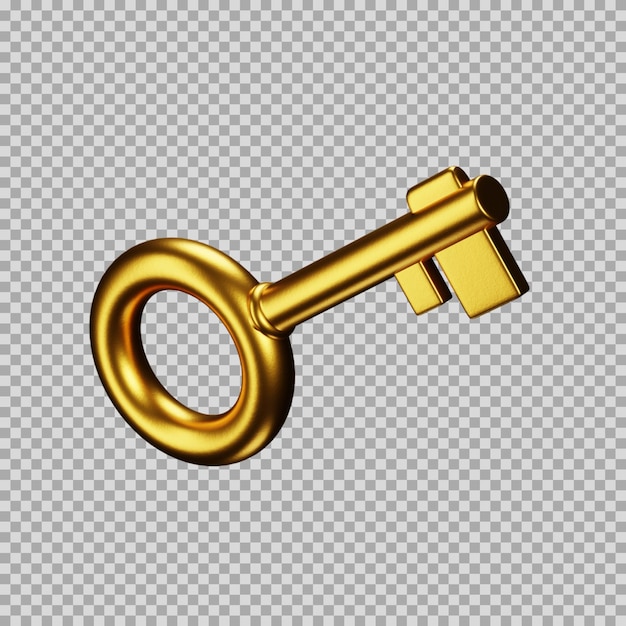 3d-sleutel dynamisch premium-pictogram