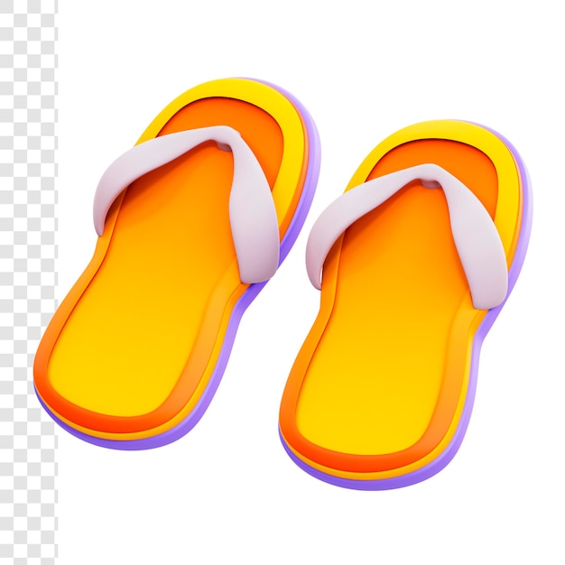 PSD 3d-slippers