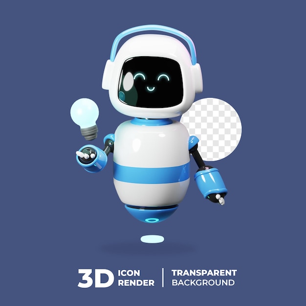 3d Słodki Robot Masz Pomysł