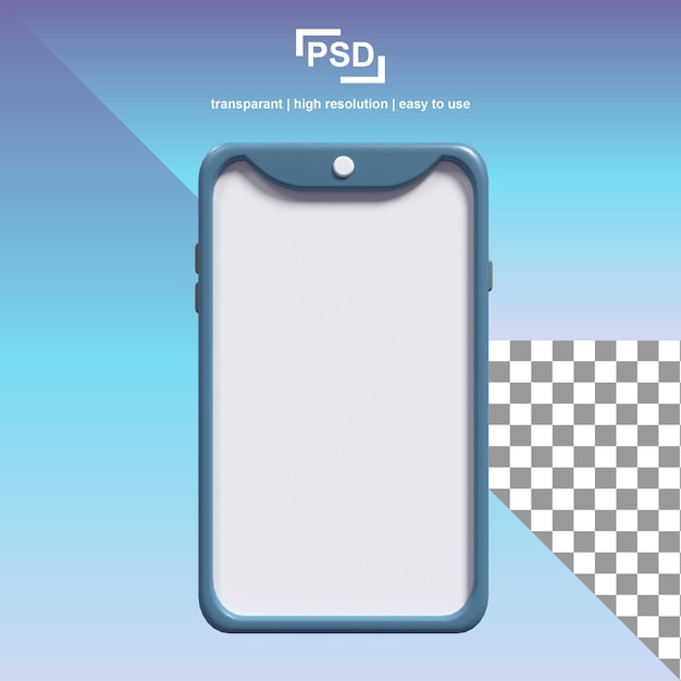 PSD 3d 스마트 폰