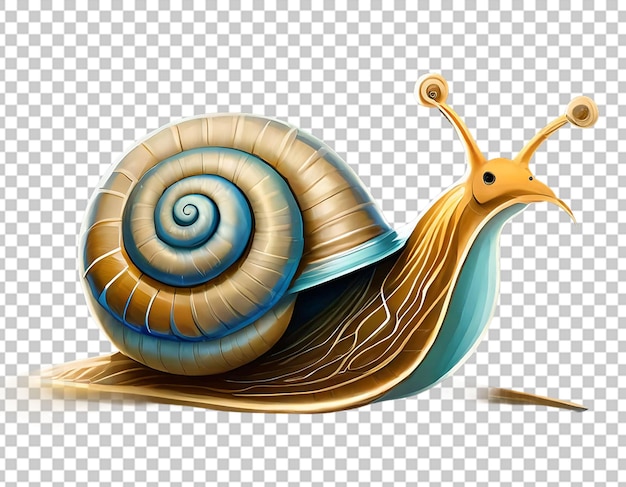 PSD 3d snail