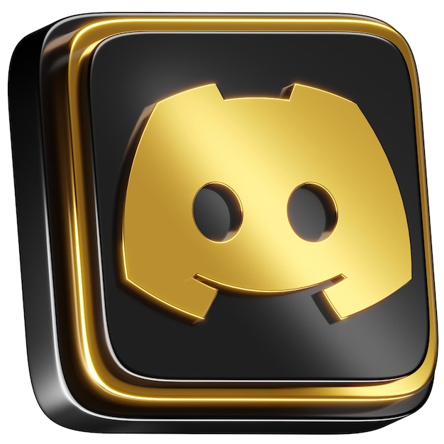 3d Social Media Gold Pack Discord (złoty Pakiet 3d Dla Mediów Społecznościowych)