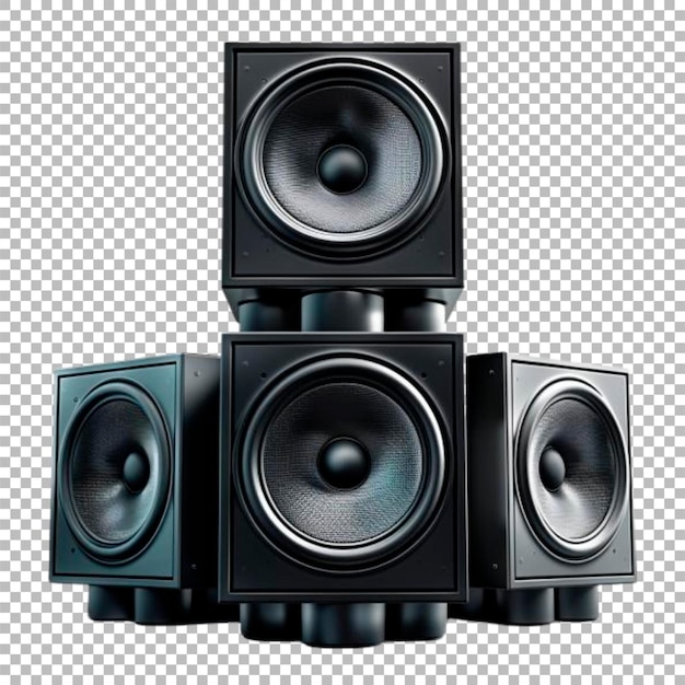 PSD 3d sound speaker png transparent