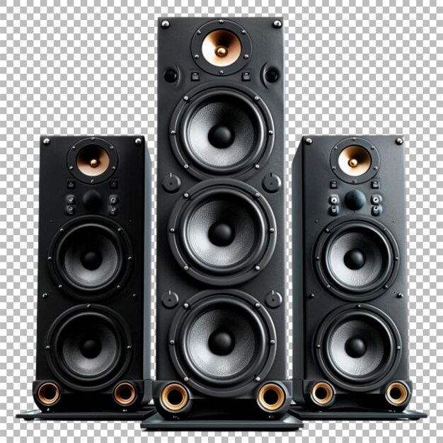 PSD 3d sound speaker png transparent