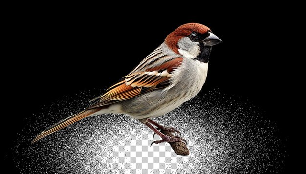 3d sparrow png doorzichtig