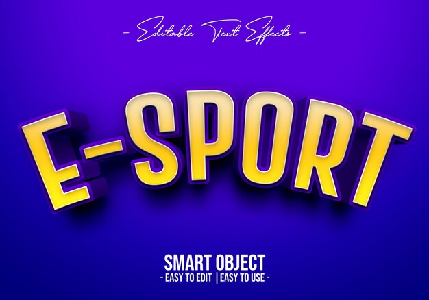 PSD 3d-sport-tekst-styl-efekt