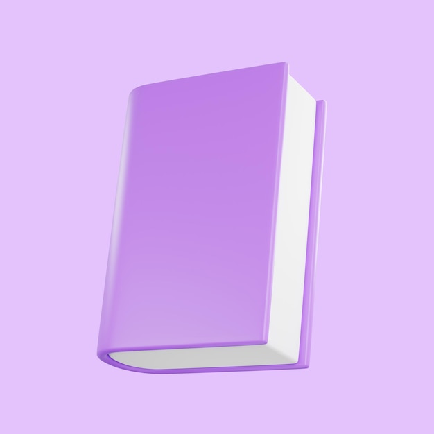 3d Стопка красочных книг Иконка 3D Books для веб-дизайна изолирована