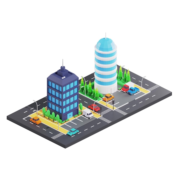 3D-stad