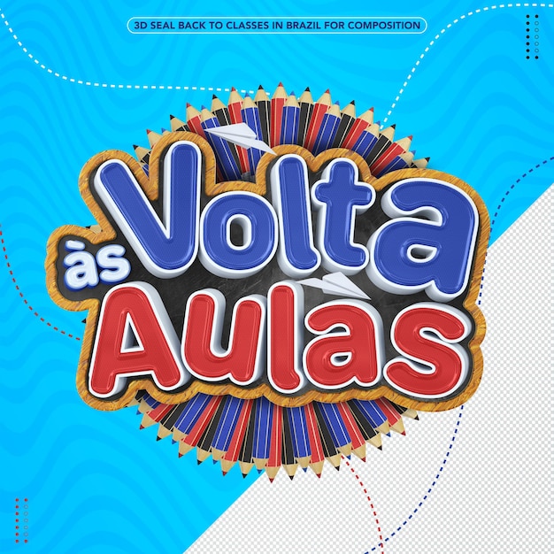 3D-stempel keert terug als rode en blauwe klassen in Brazilië voor composities