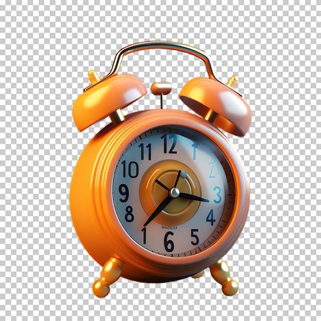 3d stopwatch illustration isolated on transparent background