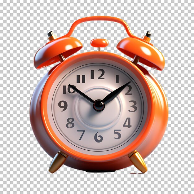PSD 3d stopwatch illustration isolated on transparent background