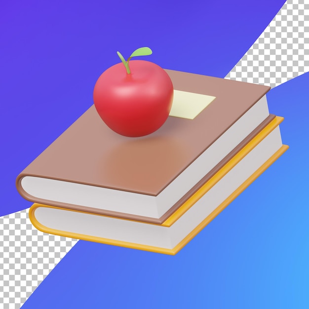 PSD Стек учебников 3d и apple