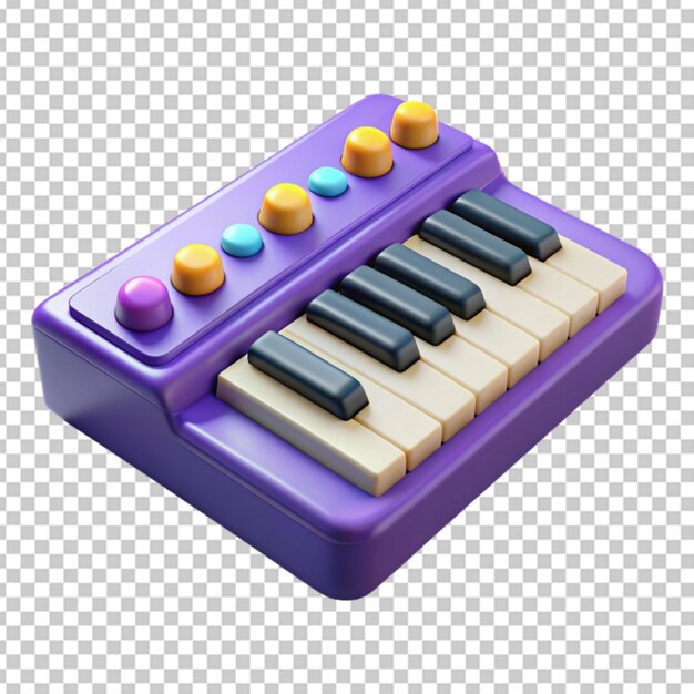 PSD 3d synthesizer with buttons