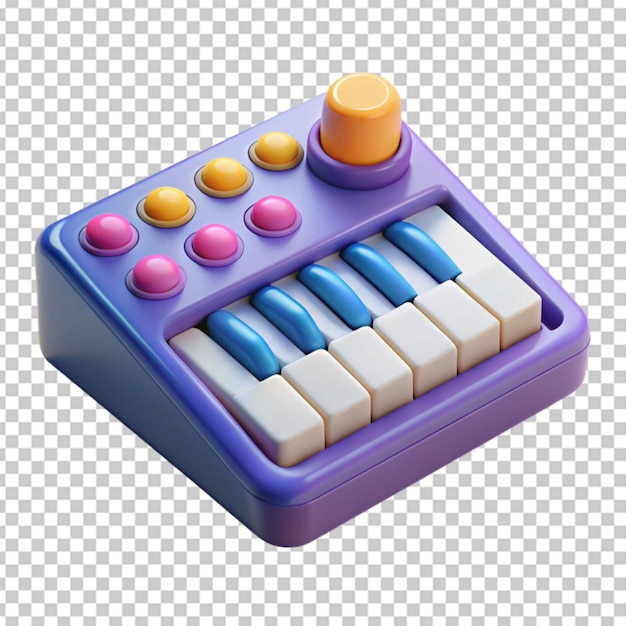 PSD 3d synthesizer with buttons