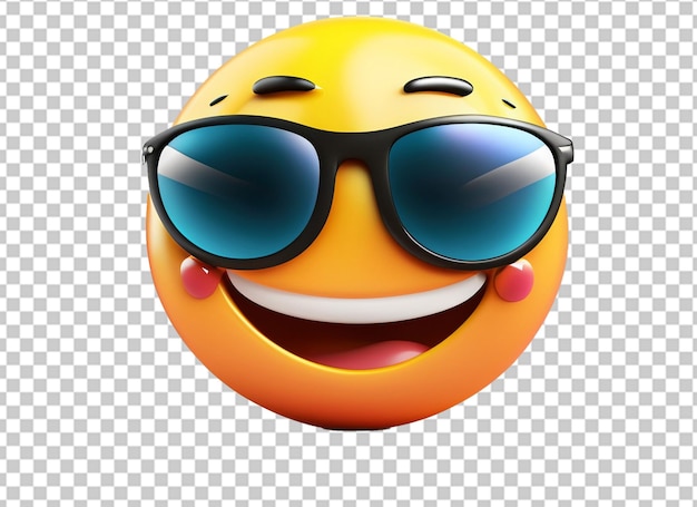 3D szczęśliwy emoji