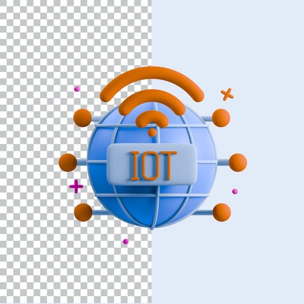 3d technology icon 3d design