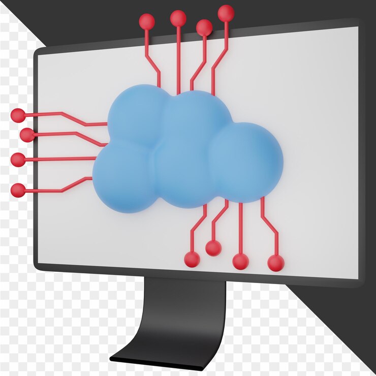 PSD 3d technology icon
