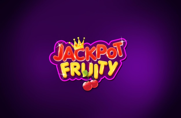 PSD 3d-tekst jackpot effect