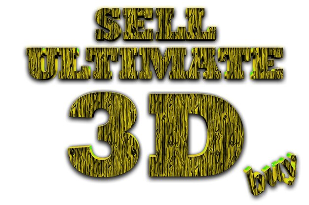 PSD 3d-tekst psd-bestanden volledig bewerkbaar