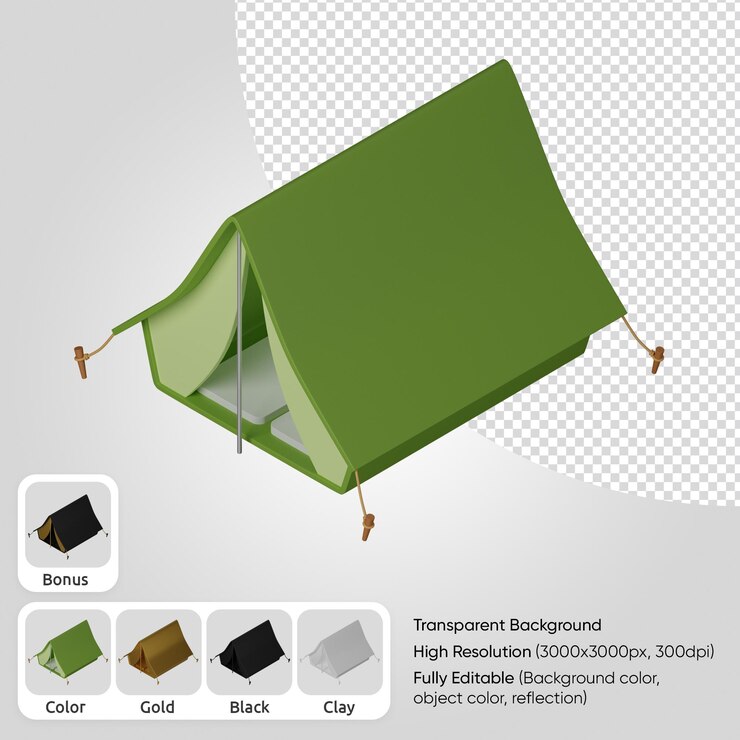 3d 텐트