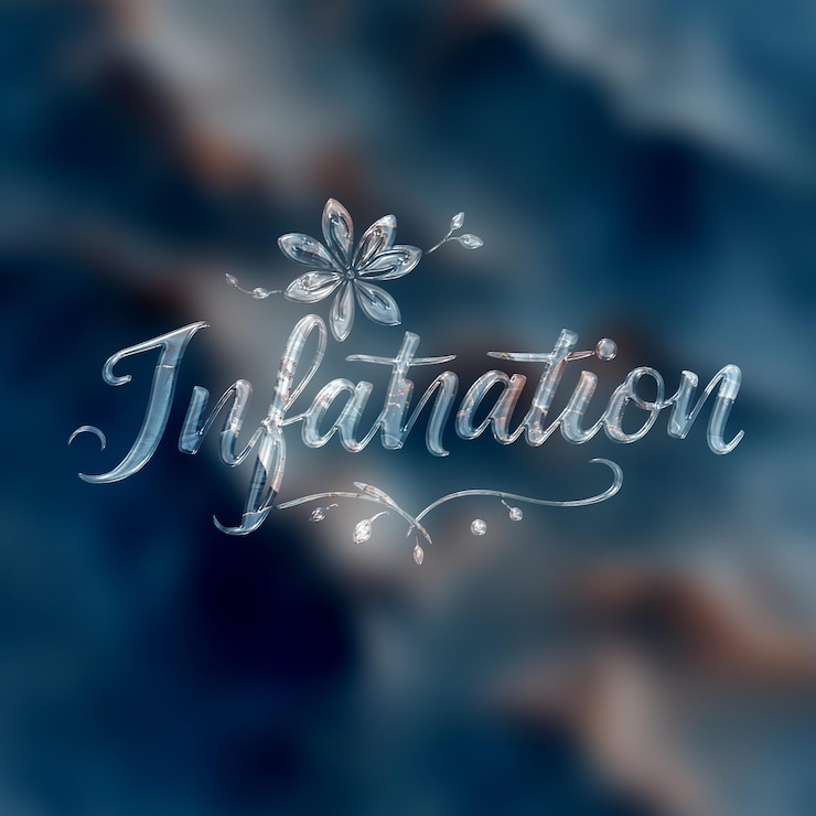 PSD 3d text design on metallic background alpine retreat with copper fluid appearance background revea