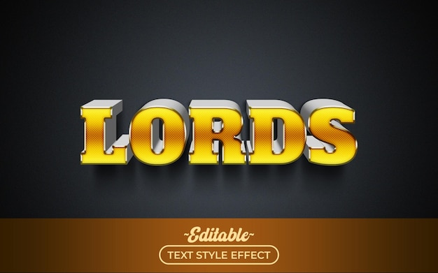 3D text design