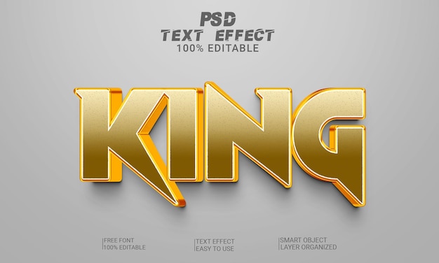 3D Text Effect Full Editable Text Style PSD File