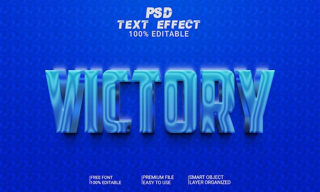 PSD 3d текстовый эффект psd файл