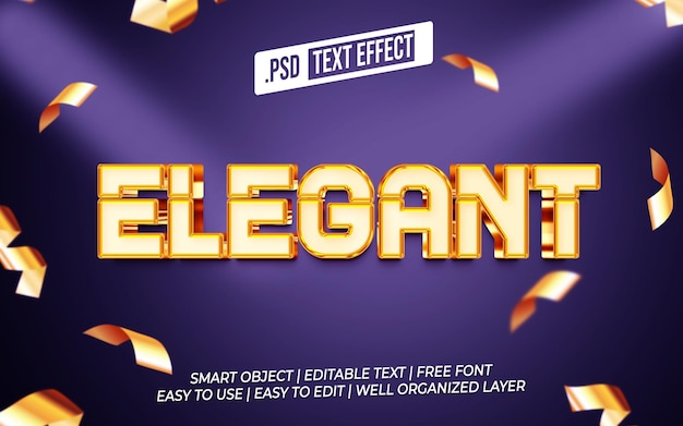 3d text effect