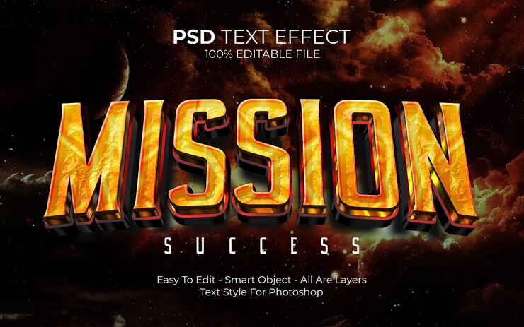 3D Text effect