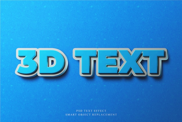 3D Text Effect