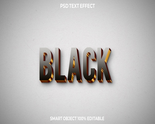 3D text Effects