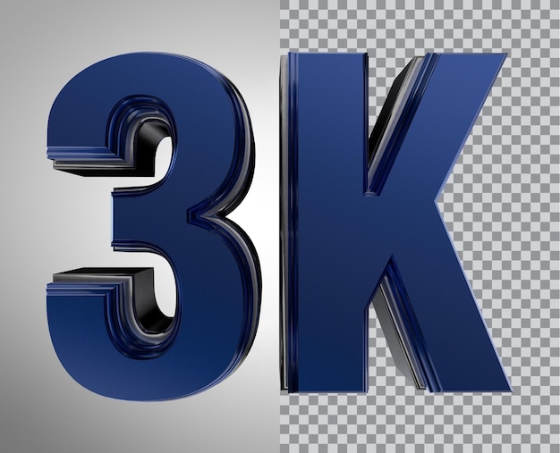 PSD 3d text rendering