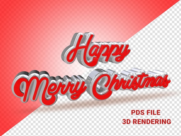 PSD 3d text