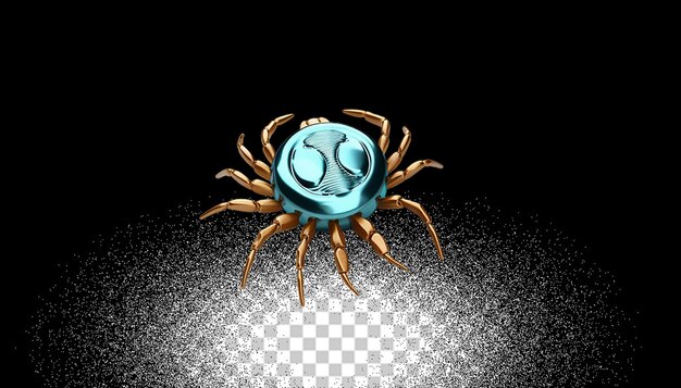 PSD 3d tick png trasparente