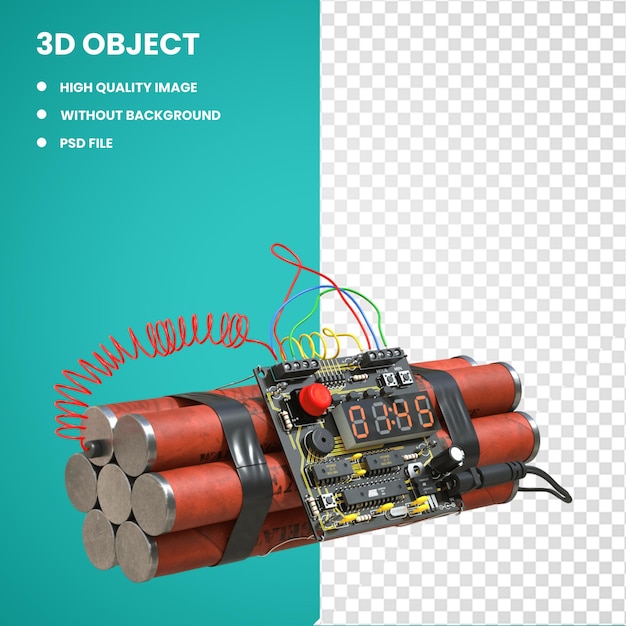 3dのタイミング爆弾のシナリオ