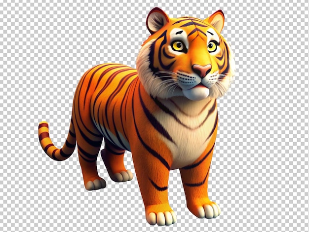 PSD 3d tijger