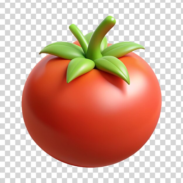 PSD 투명한 배경에 분리 된 3d 토마토