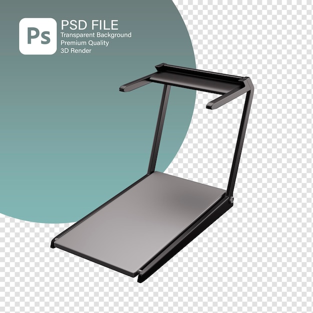 PSD 3d treatmill-pictogram