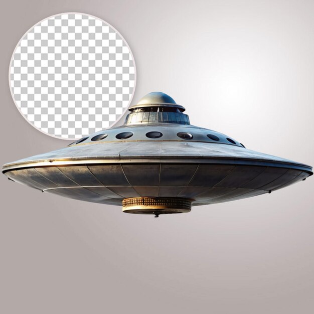 PSD 3d unidentified object isolated on transparent illustration