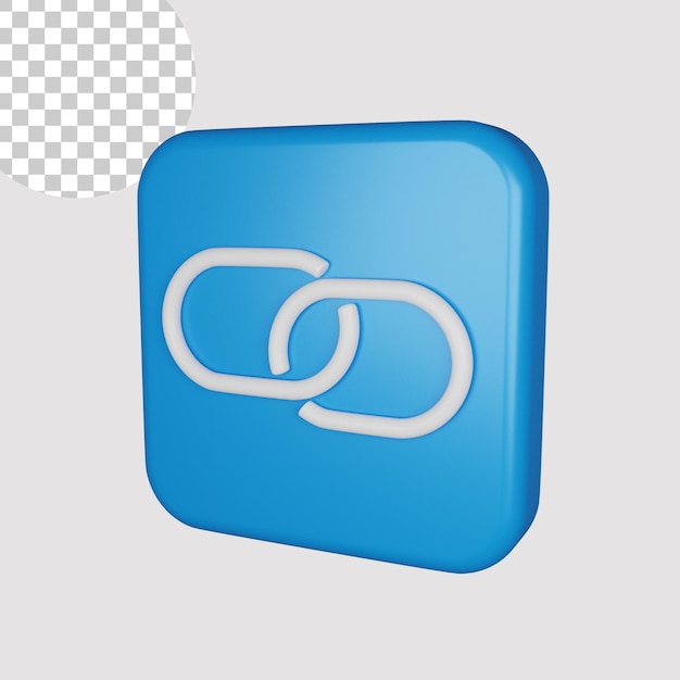 PSD 3d url icon