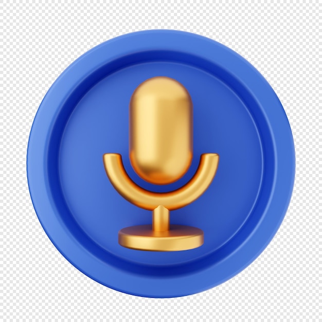 3d user interface icon illustration render