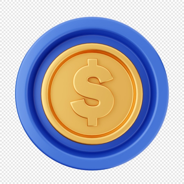 PSD 3d user interface icon illustration render