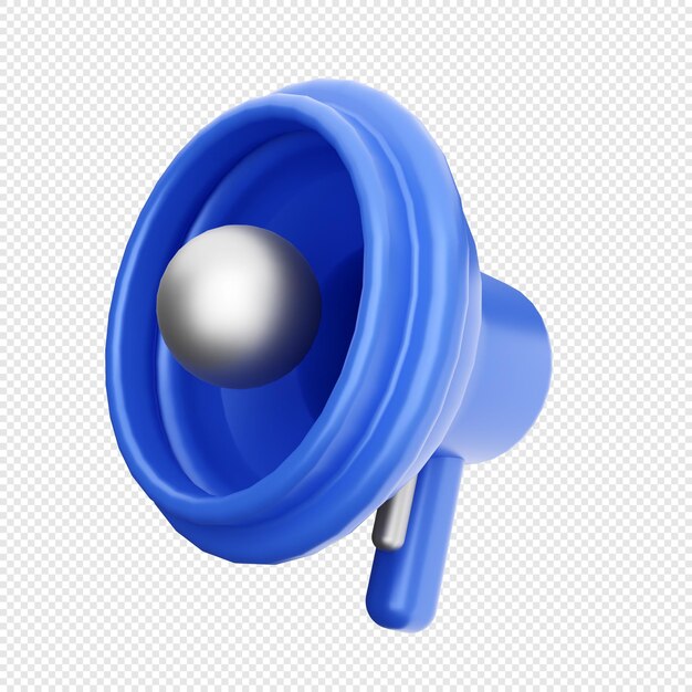 PSD 3d user interface icon illustration render