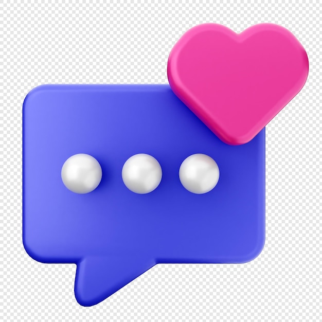3d valentines day love chat