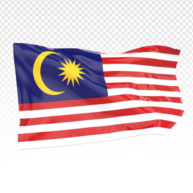 3D Van Vlag Geeft Terug