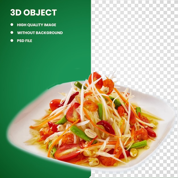 3d 野菜サラダ