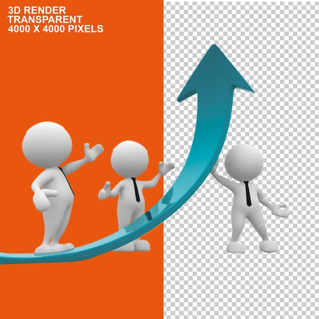3d villain business teamwork creative photos png